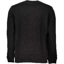 Black Cotton Sweatshirt