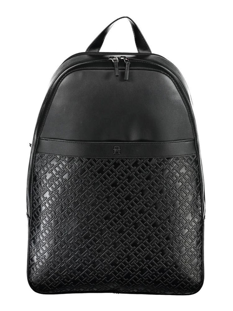 Black Polyethylene Backpack