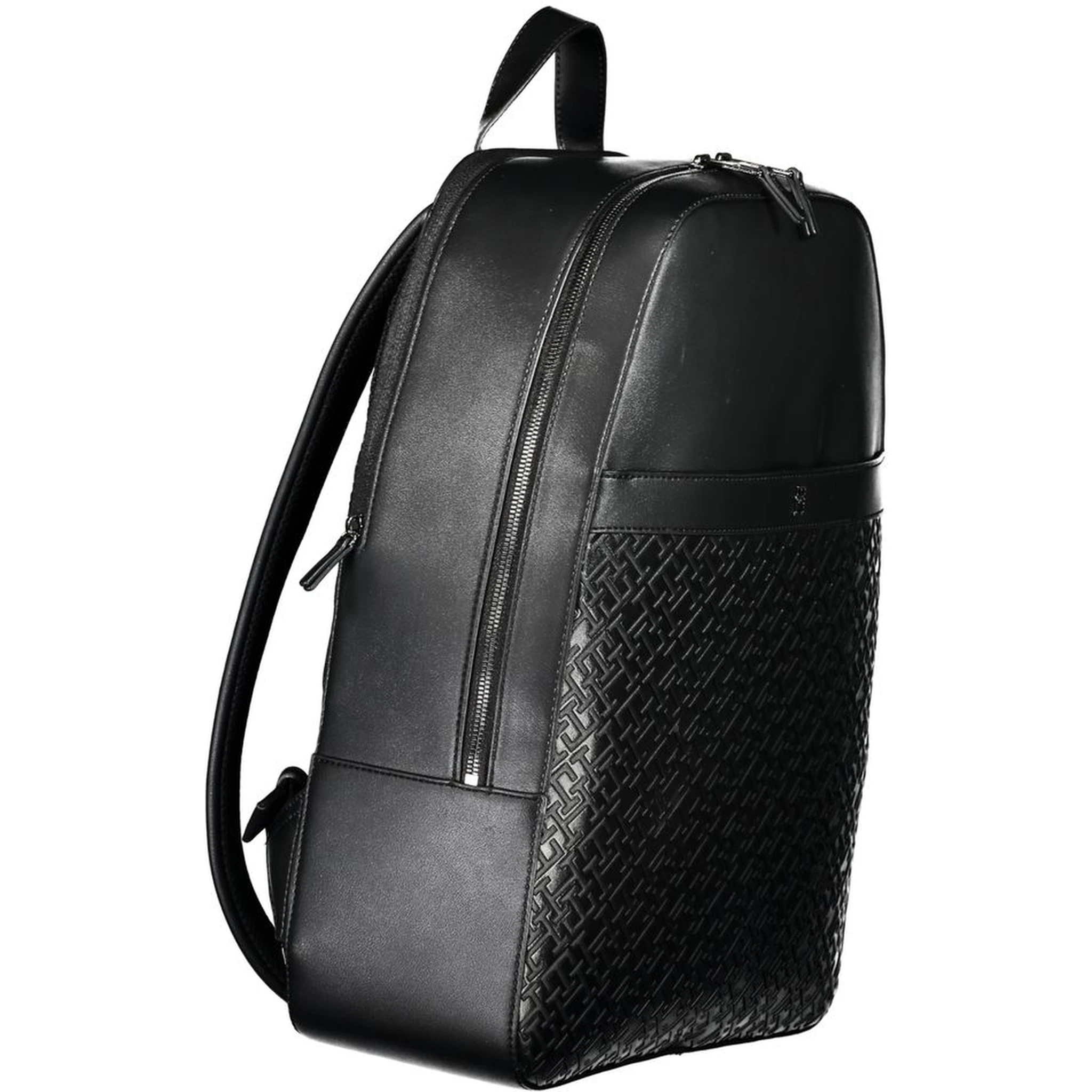 Black Polyethylene Backpack