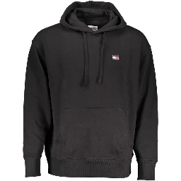 Black Cotton Sweatshirt