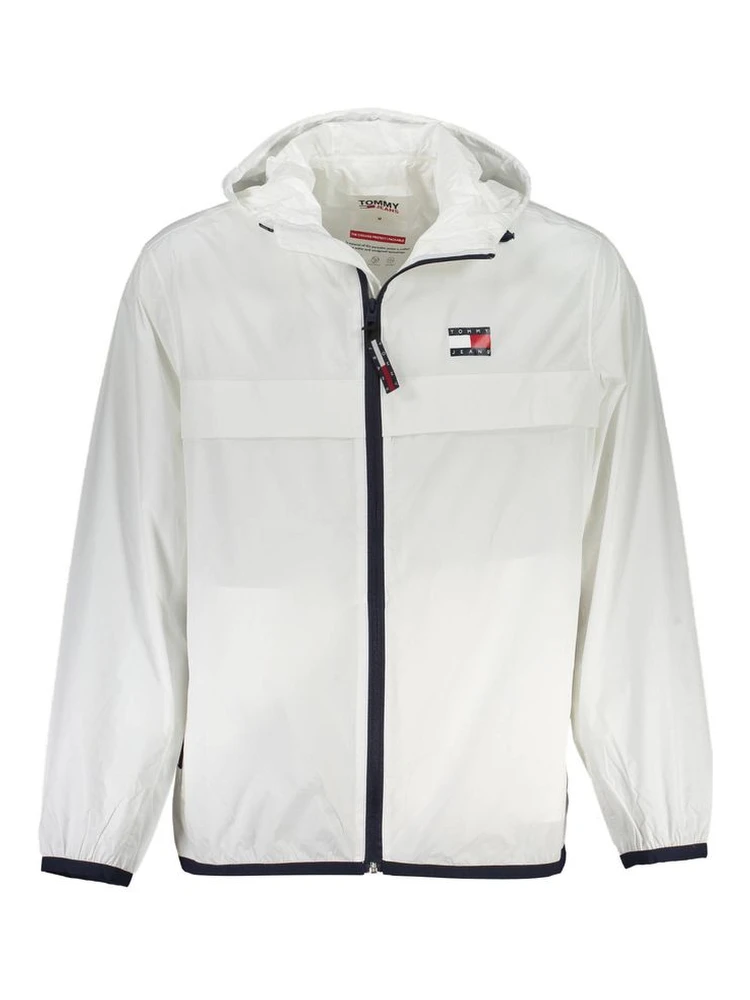White Polyamide Jackets & Coat