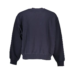 Blue Cotton Sweatshirt