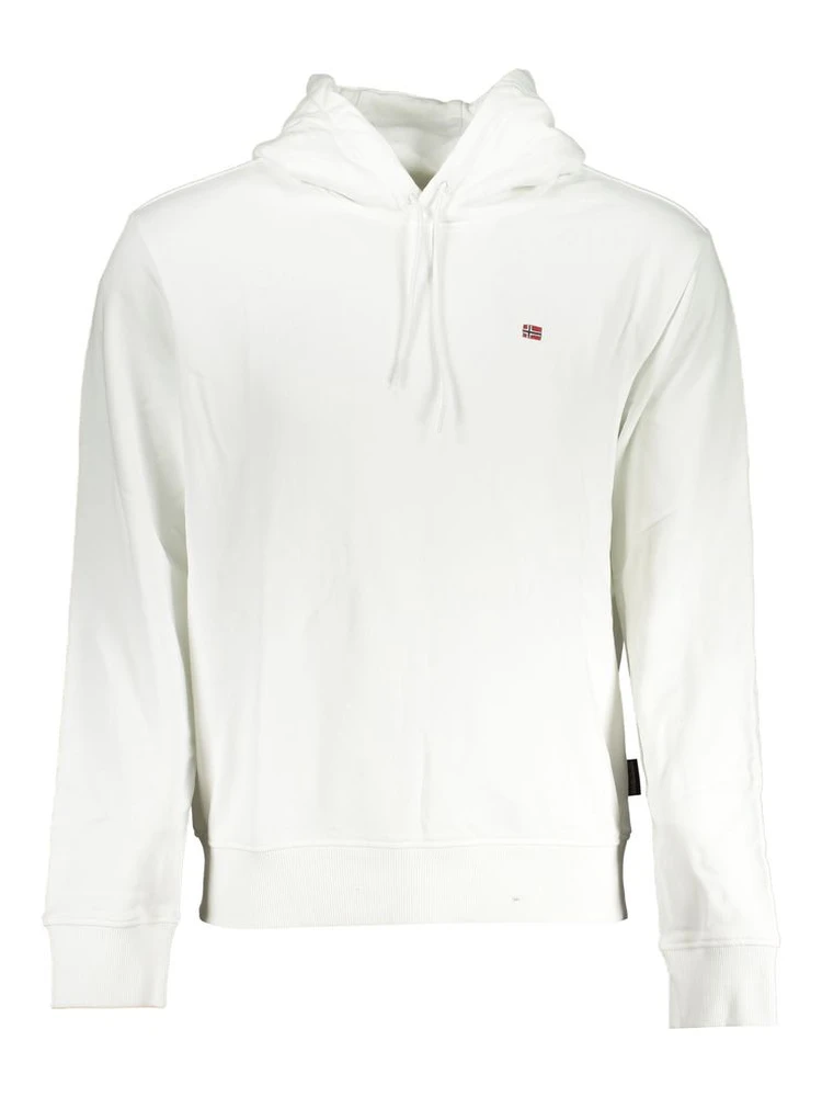 White Cotton Sweatshirt
