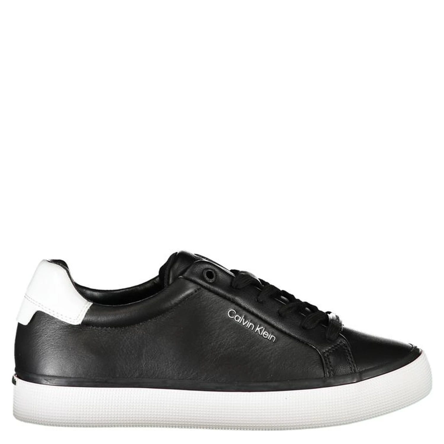 Black Polyester Sneaker