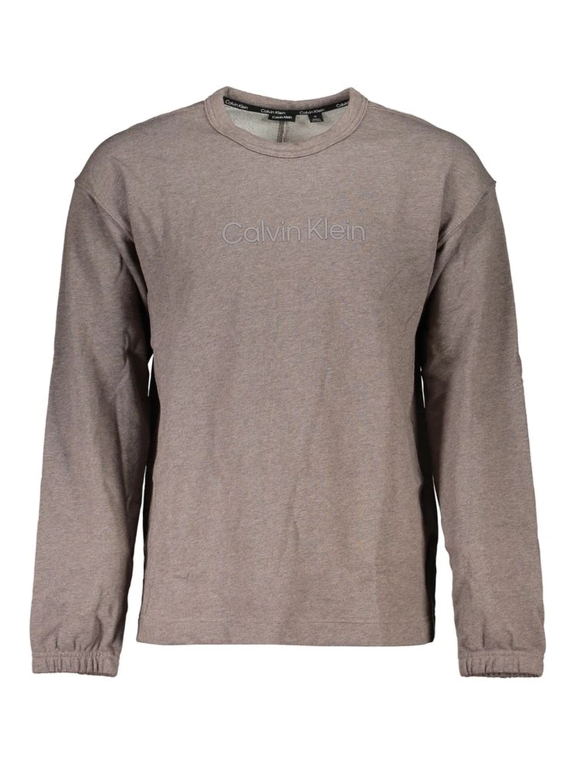 Brown Cotton Sweatshirt