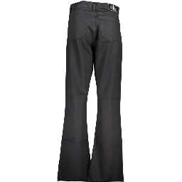 Black Cotton Jeans Denim