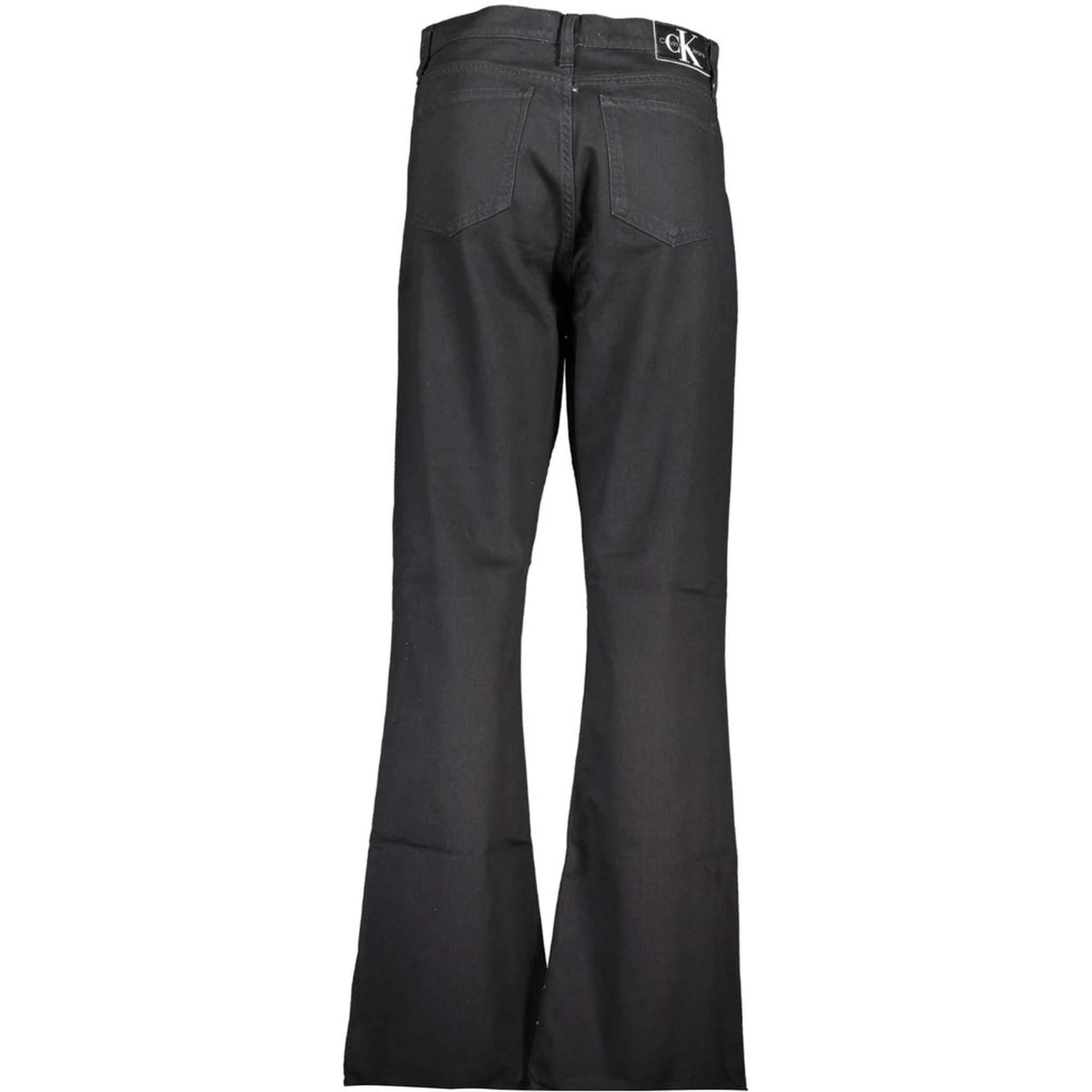 Black Cotton Jeans Denim