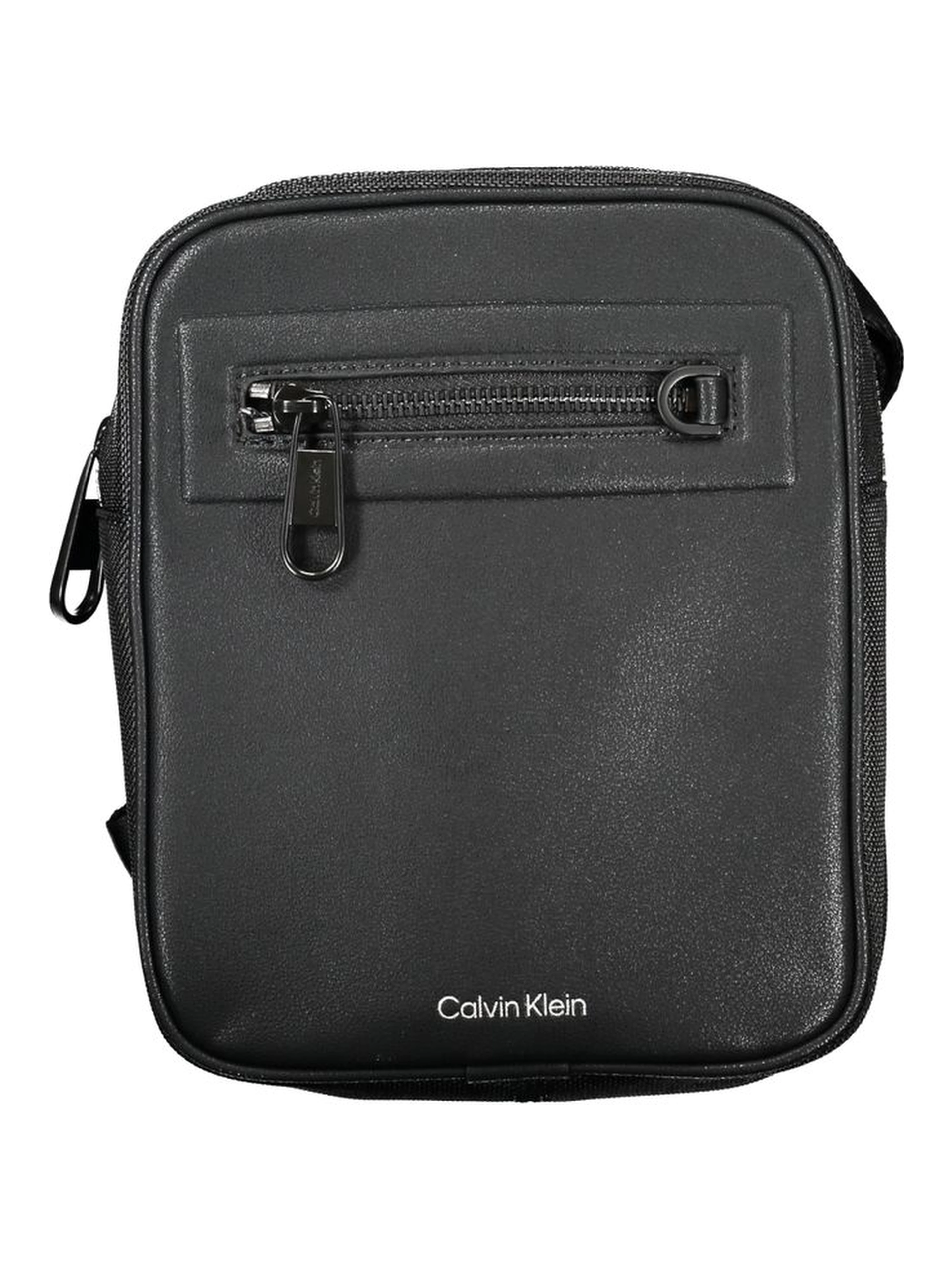 Black Polyester Shoulder Bag