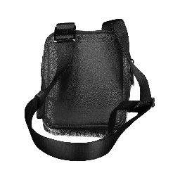 Black Polyester Shoulder Bag