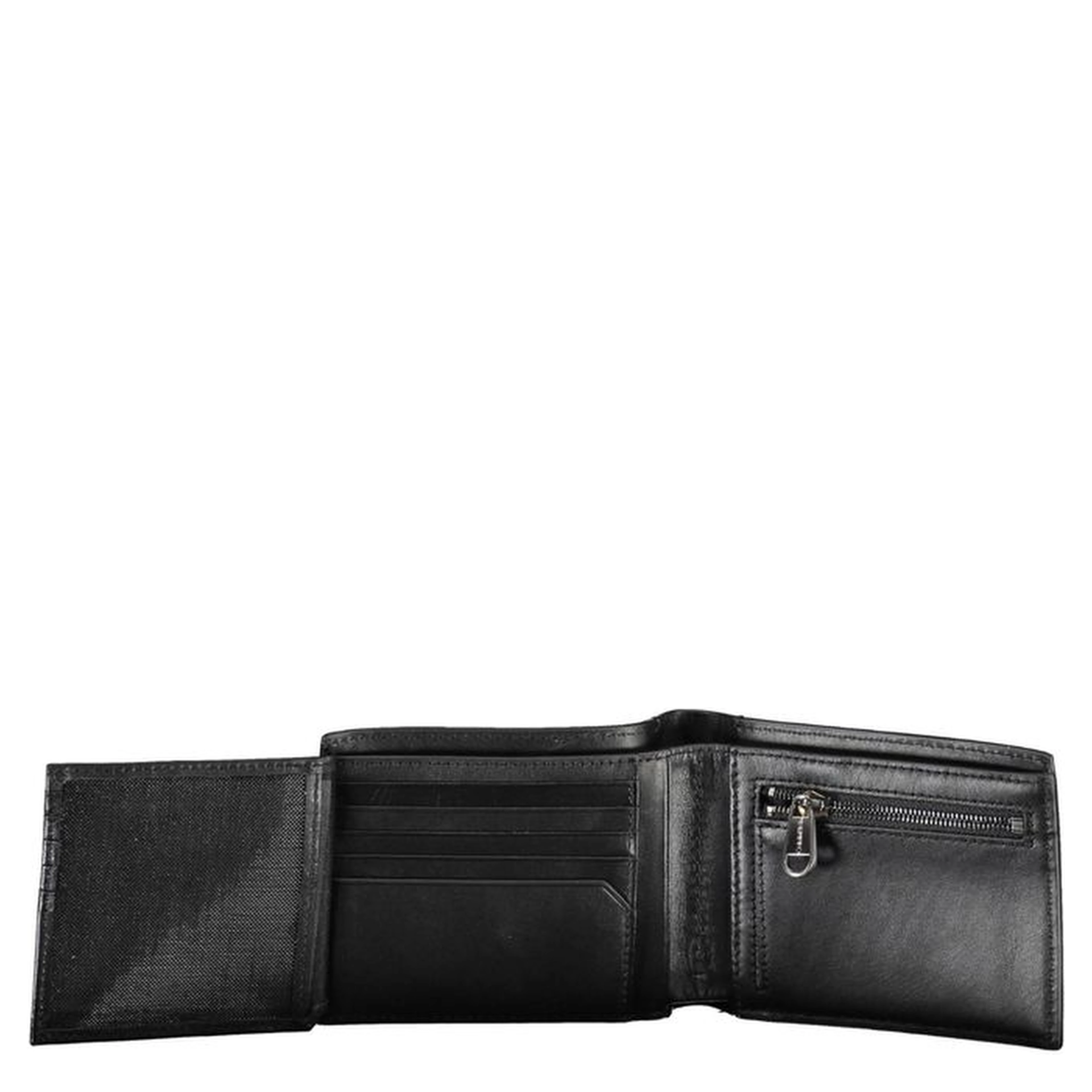 Black Polyester Wallet