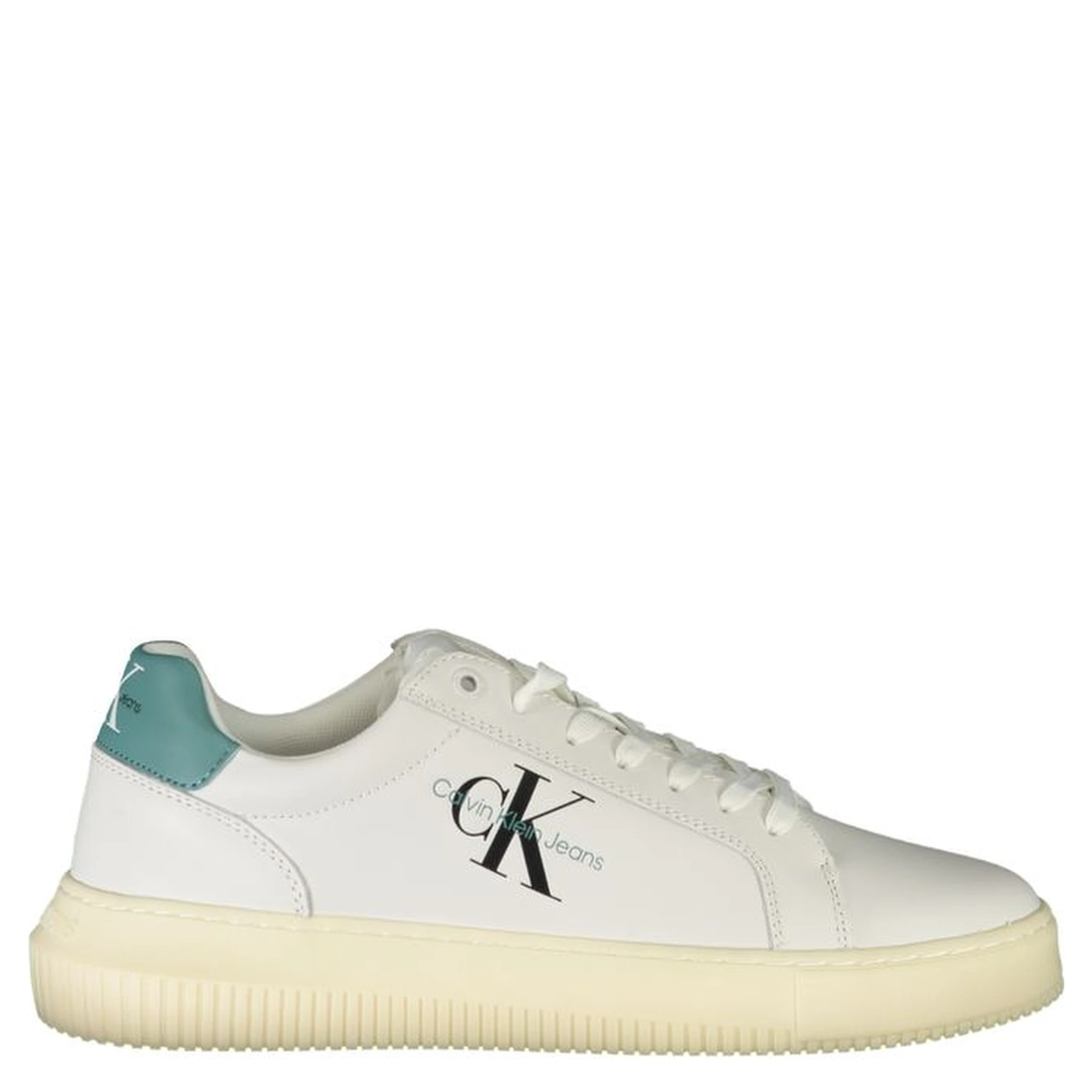 White Polyester Sneaker