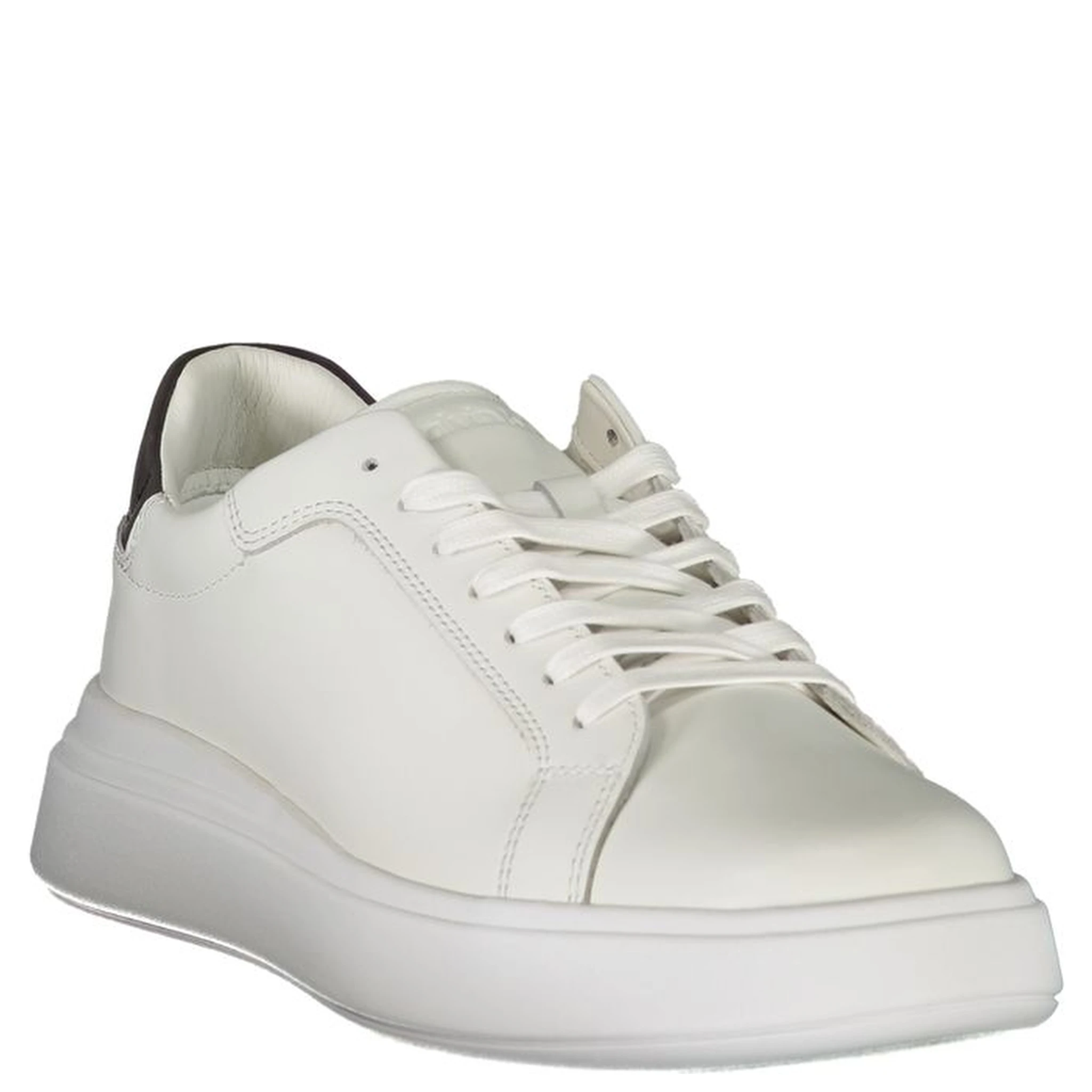 White Polyester Sneaker