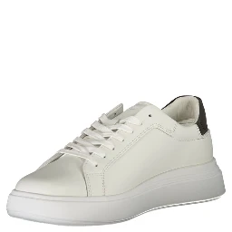 White Polyester Sneaker