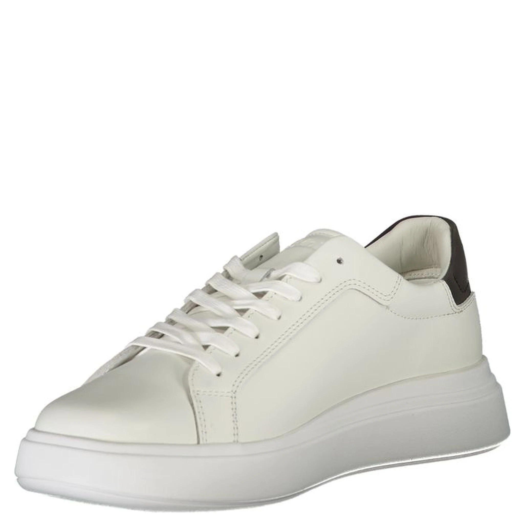 White Polyester Sneaker