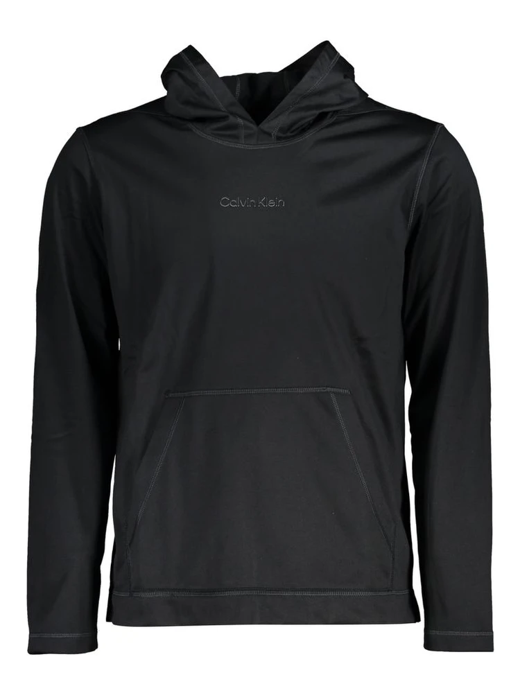 Black Polyester Sweatshirt