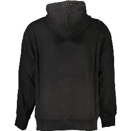 Black Cotton Sweatshirt