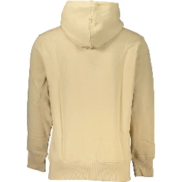 Beige Cotton Sweatshirt