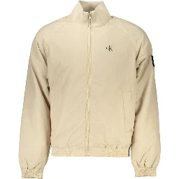 Beige Polyamide Jackets & Coat