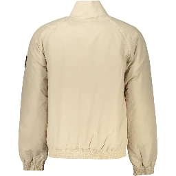 Beige Polyamide Jackets & Coat