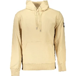 Beige Cotton Sweatshirt