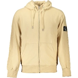 Beige Cotton Sweatshirt