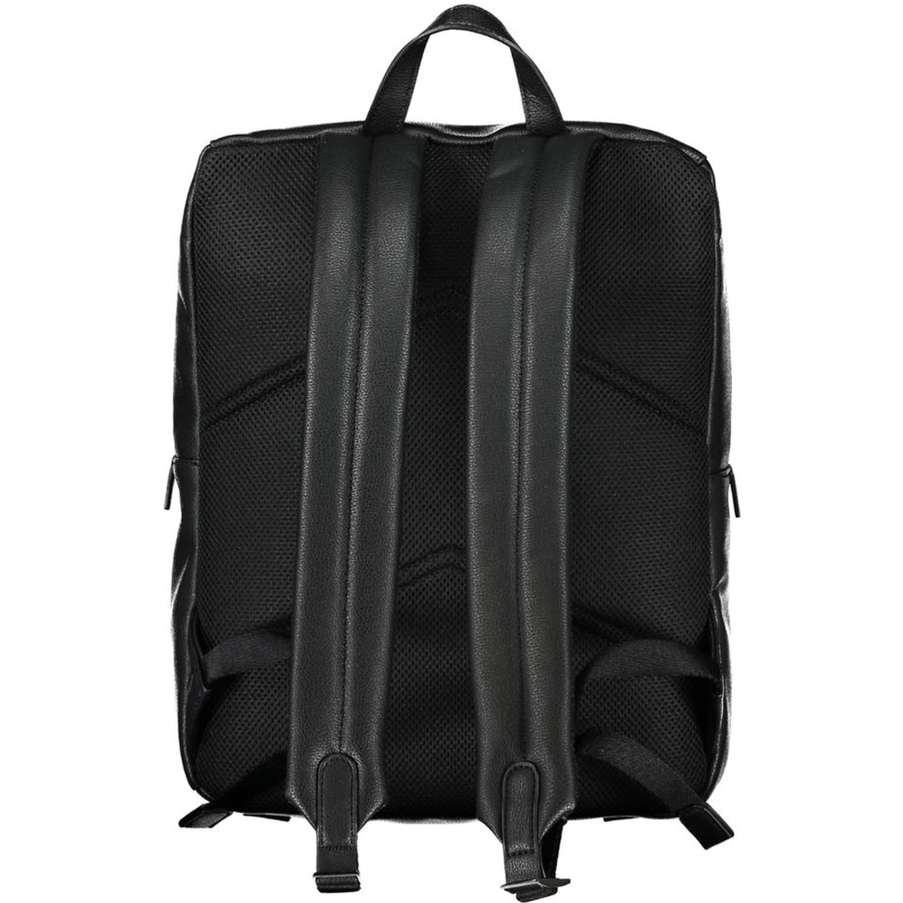 Black Polyester Backpack