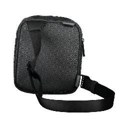 Black Polyester Shoulder Bag
