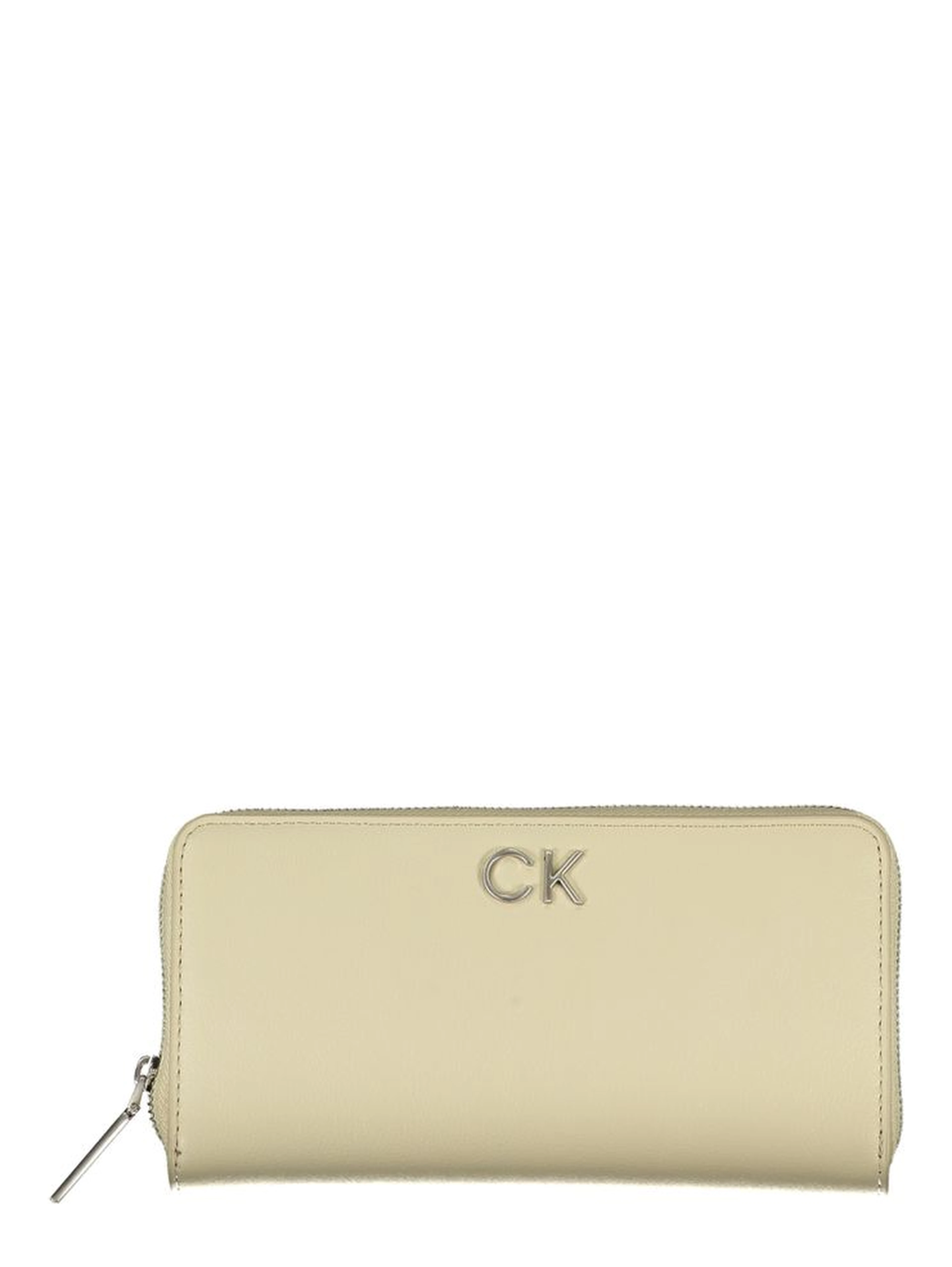 Beige Polyester Wallet