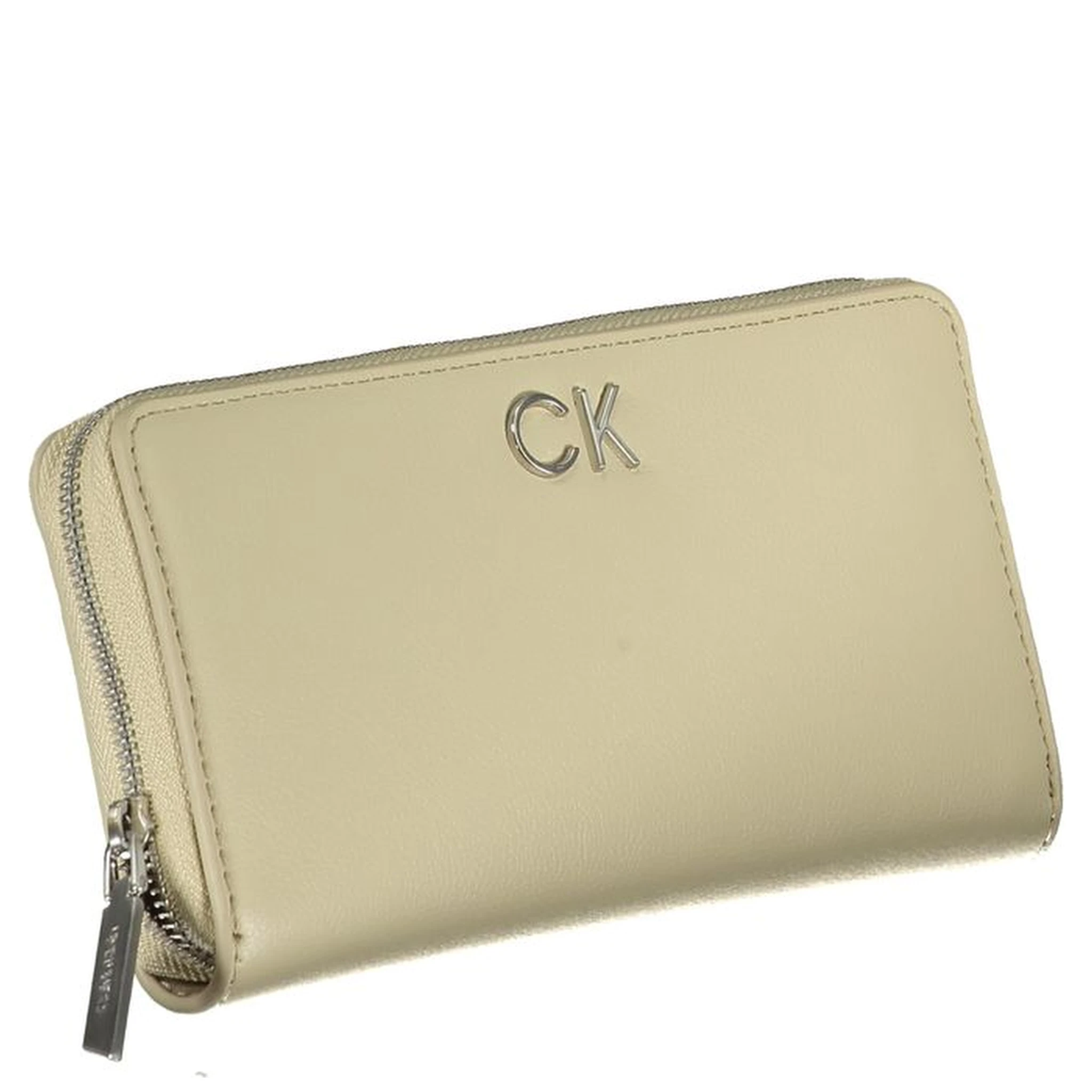 Beige Polyester Wallet