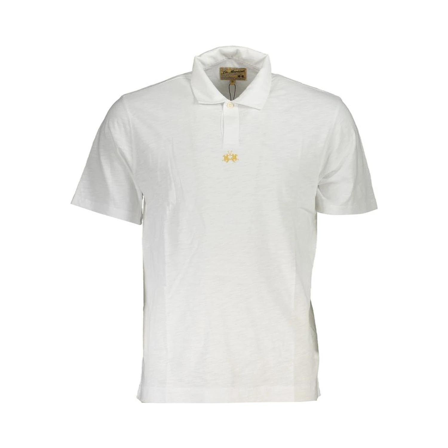White Cotton Polo Shirt