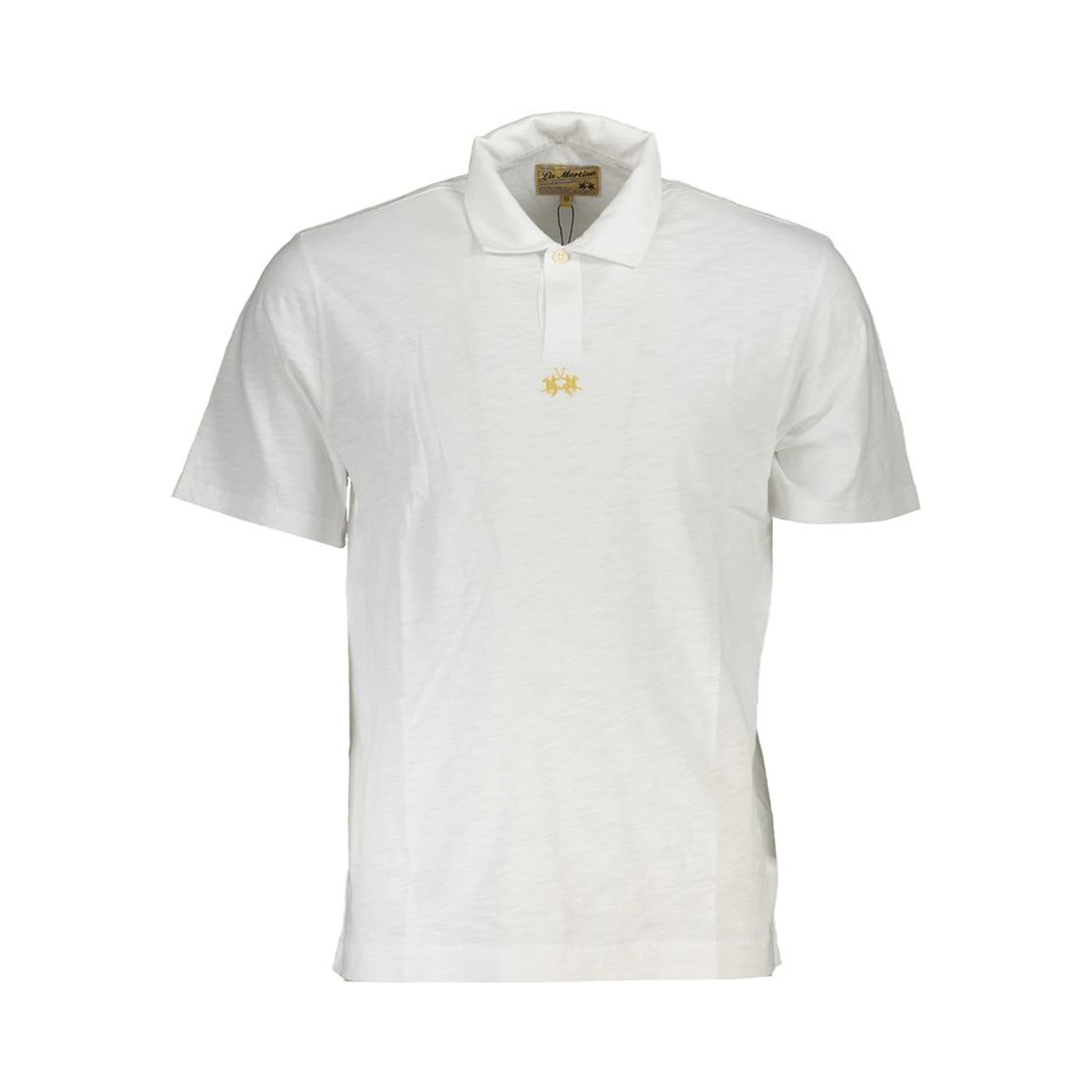 White Cotton Polo Shirt