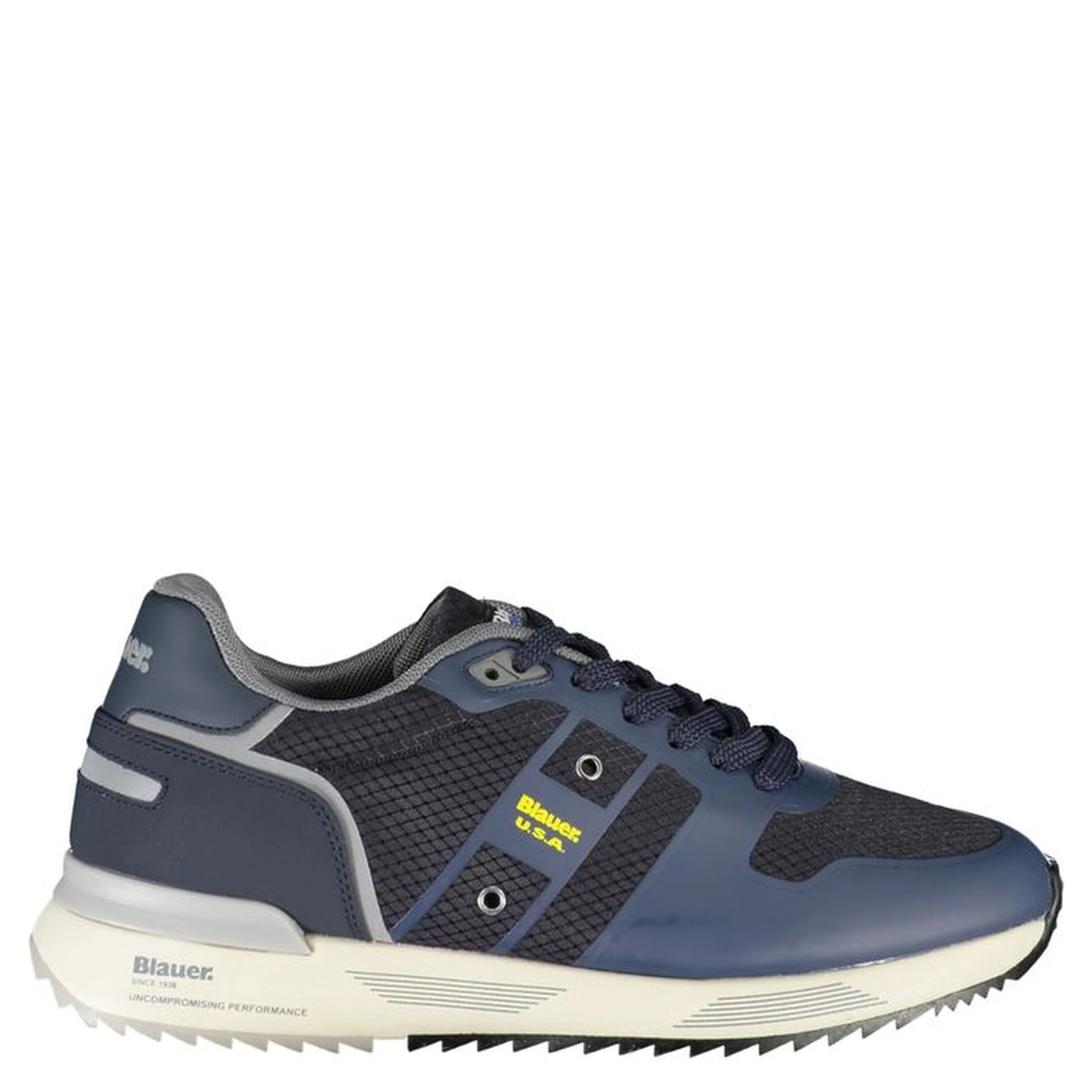 Blue Polyester Sneaker