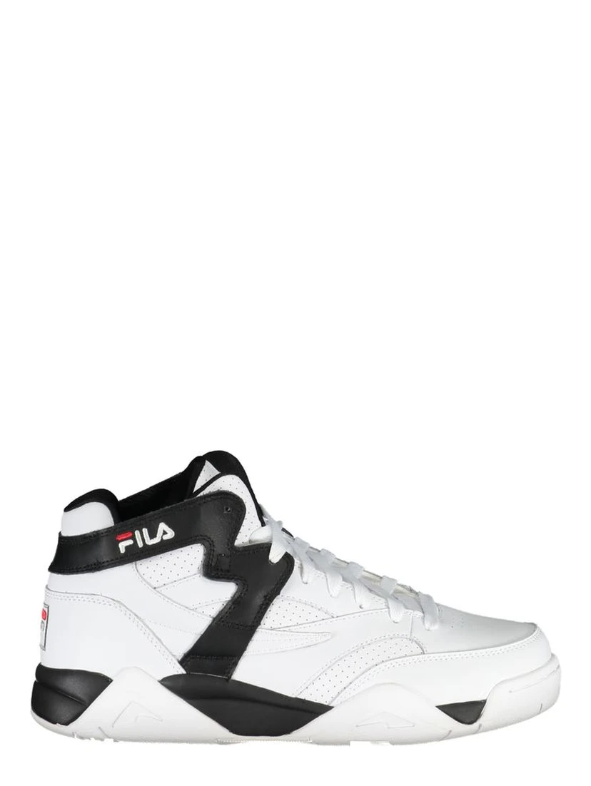 White Polyester Sneaker