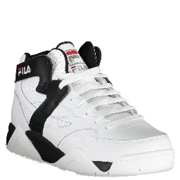 White Polyester Sneaker