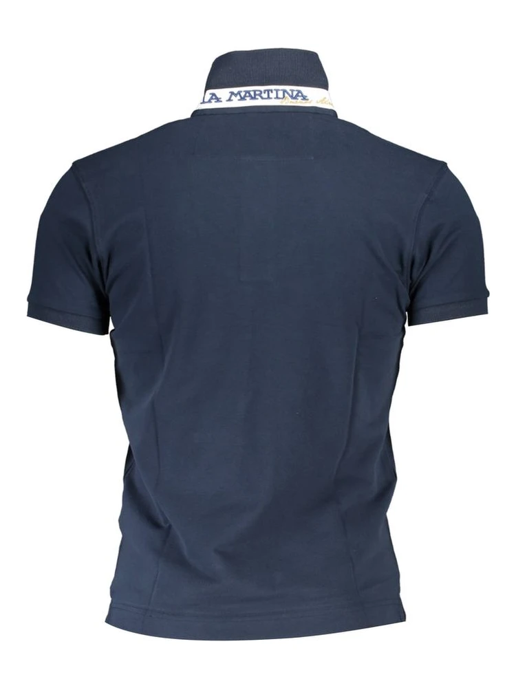 Blue Cotton Polo Shirt alternative