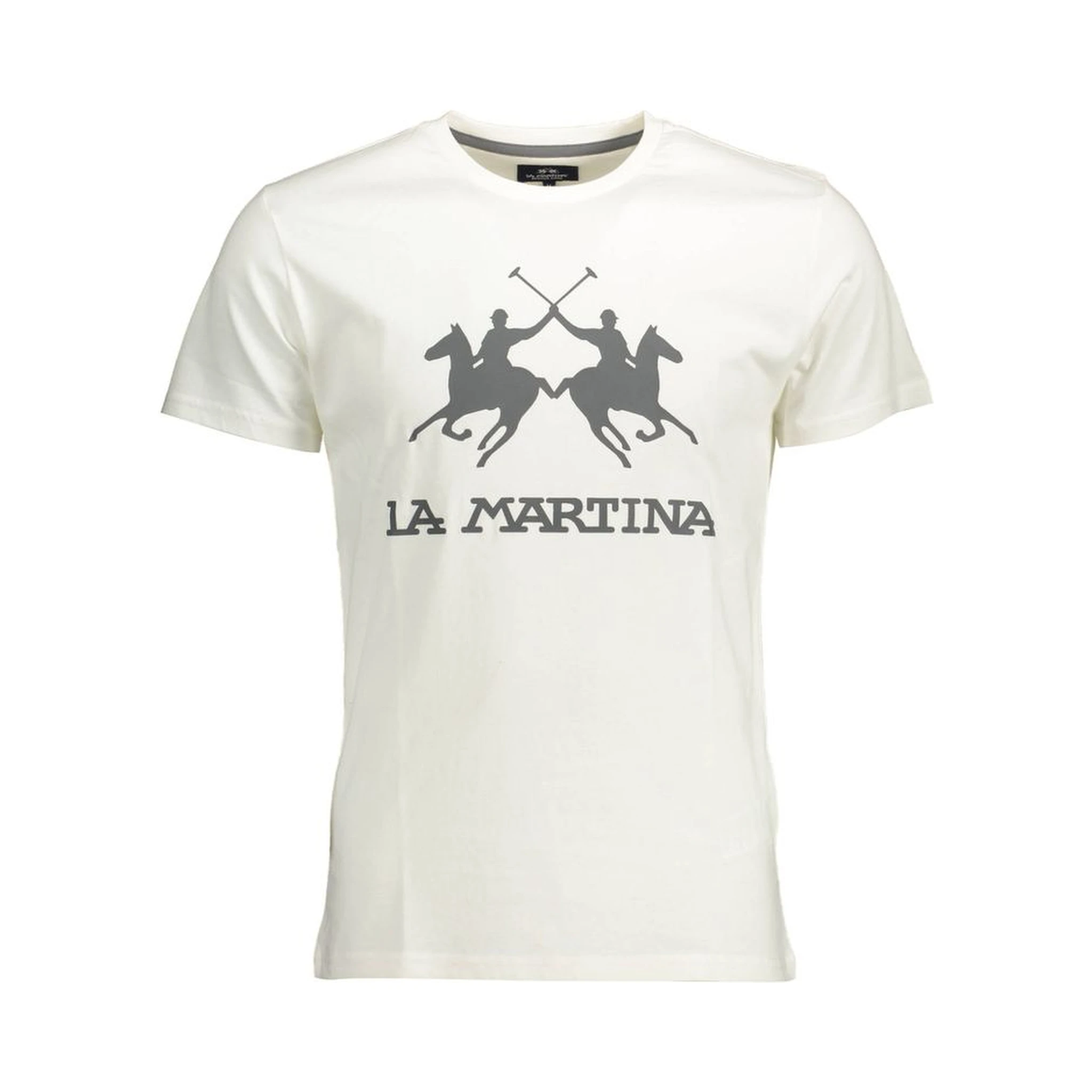 تي شيرت قطني أبيض