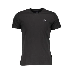 Black Cotton T-Shirt