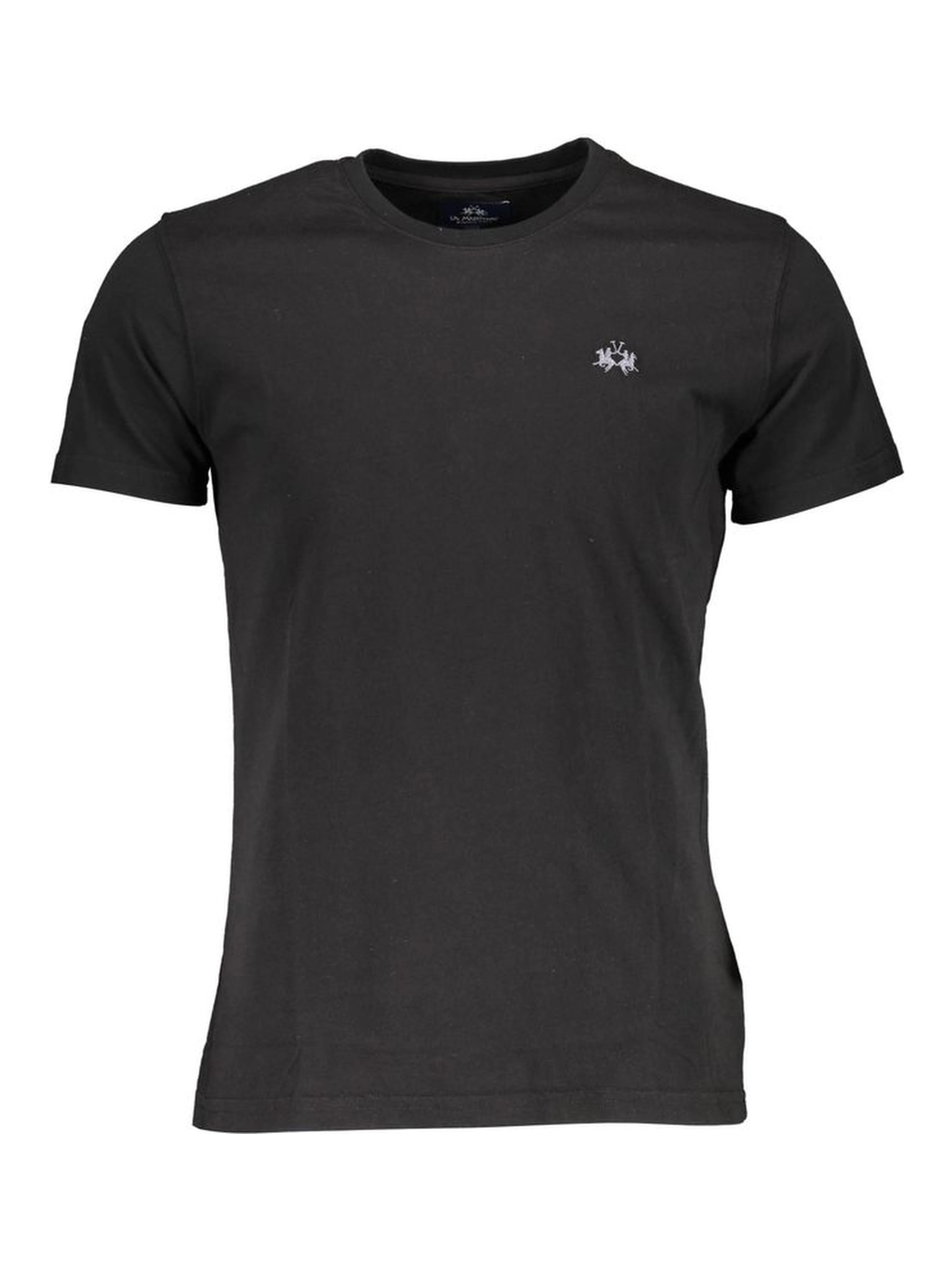 Black Cotton T-Shirt