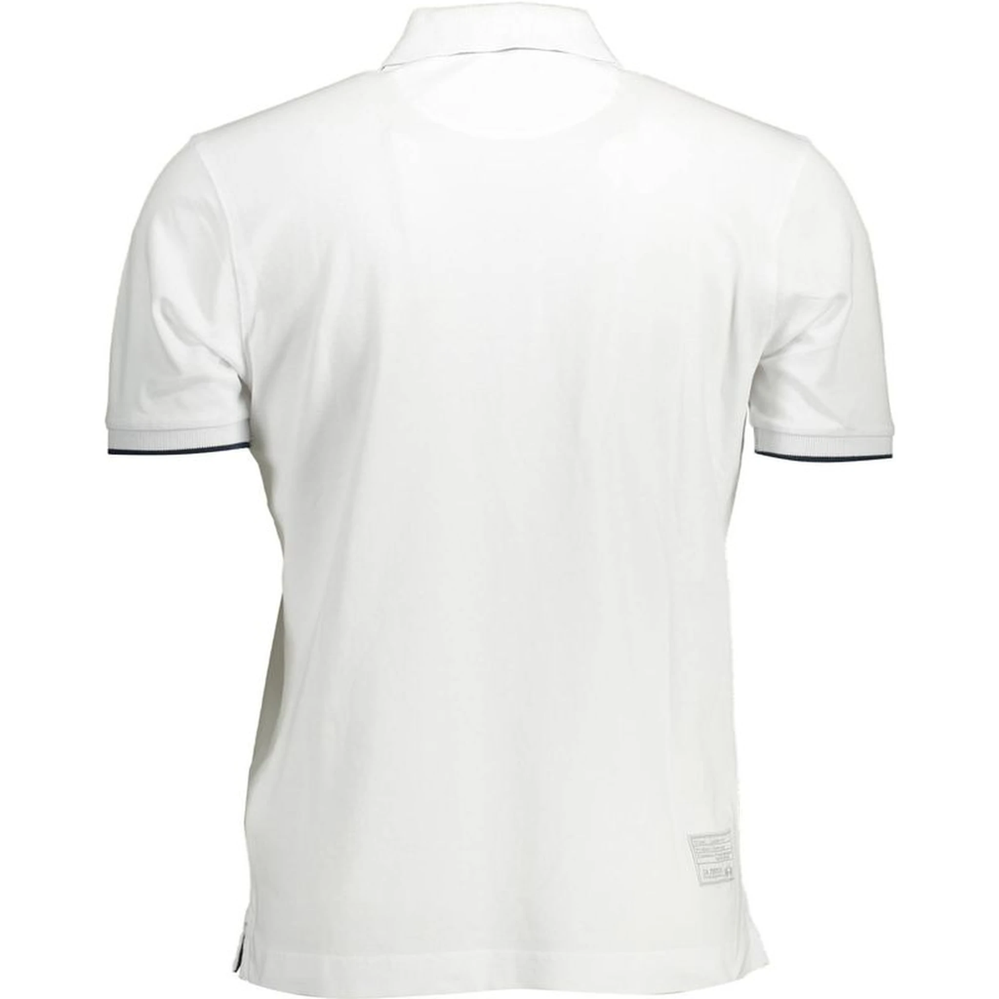 White Cotton Polo Shirt