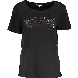 Black Cotton T-Shirt