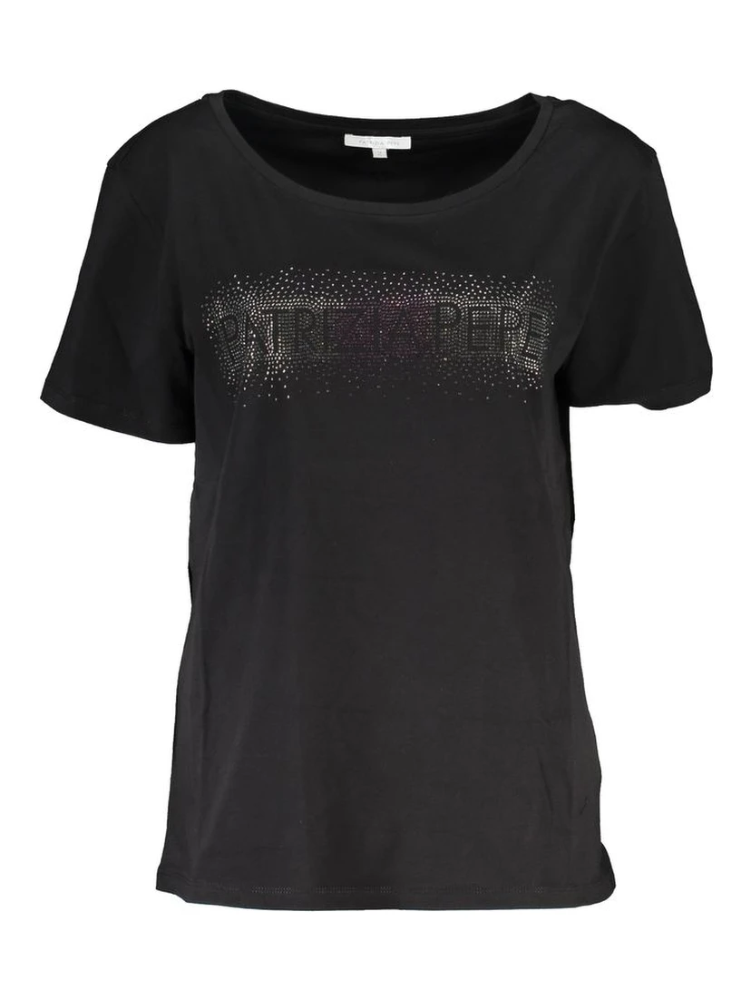 Black Cotton T-Shirt