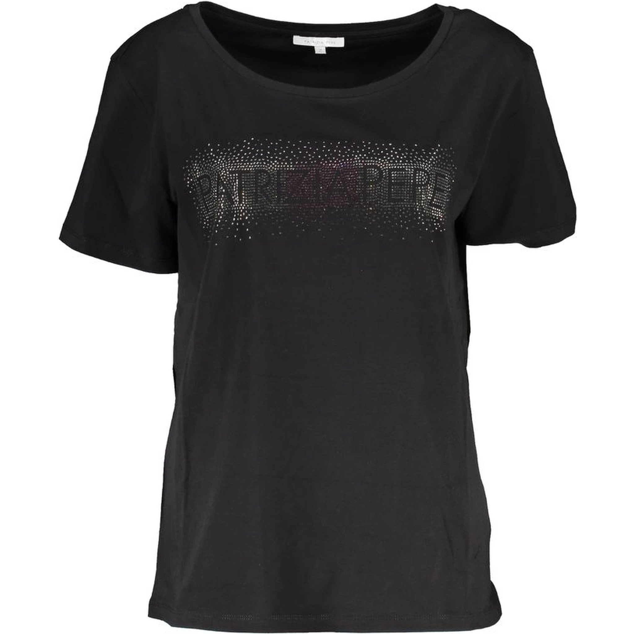 Black Cotton T-Shirt