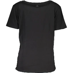 Black Cotton T-Shirt