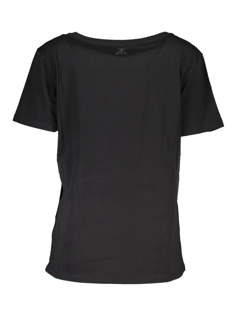 Black Cotton T-Shirt