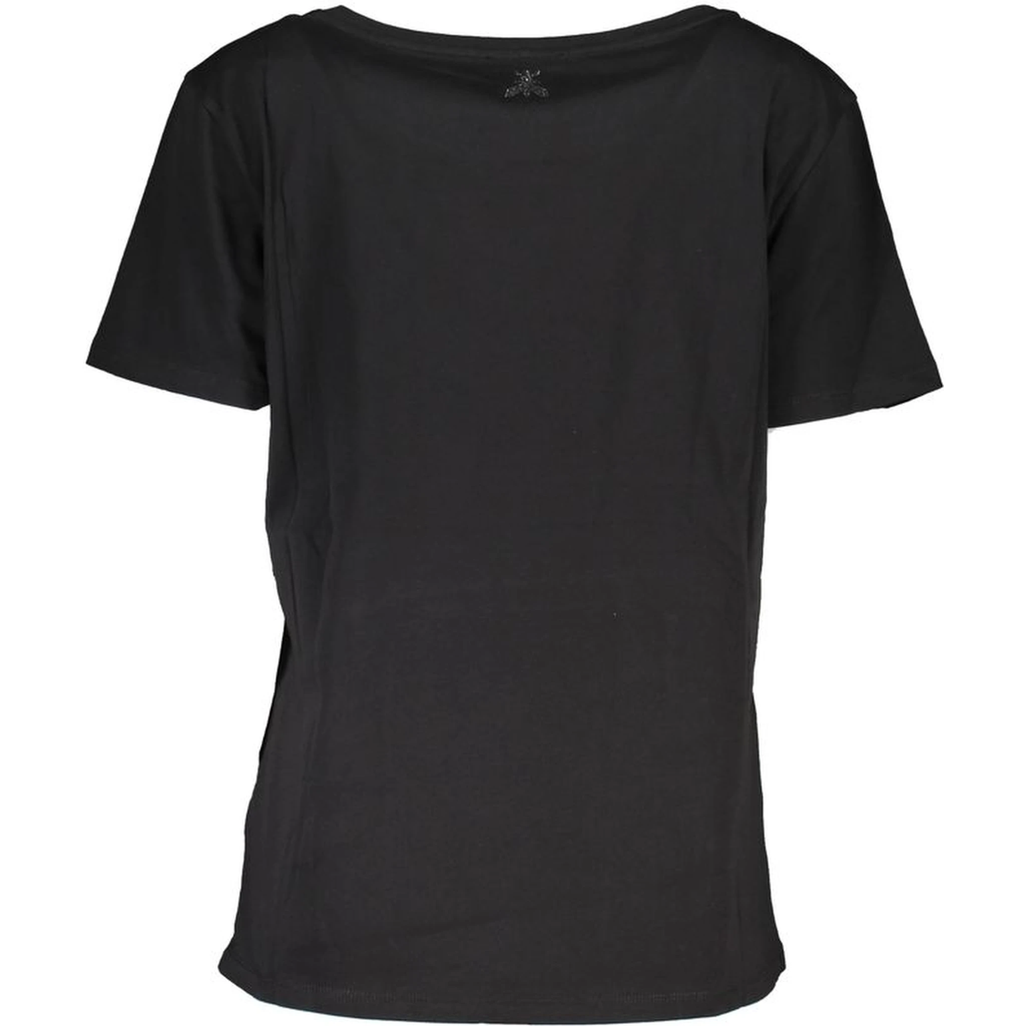 Black Cotton T-Shirt