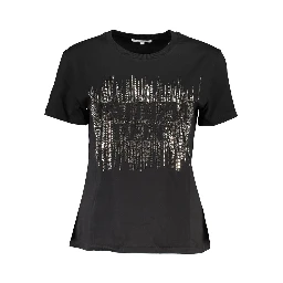 Black Cotton T-Shirt