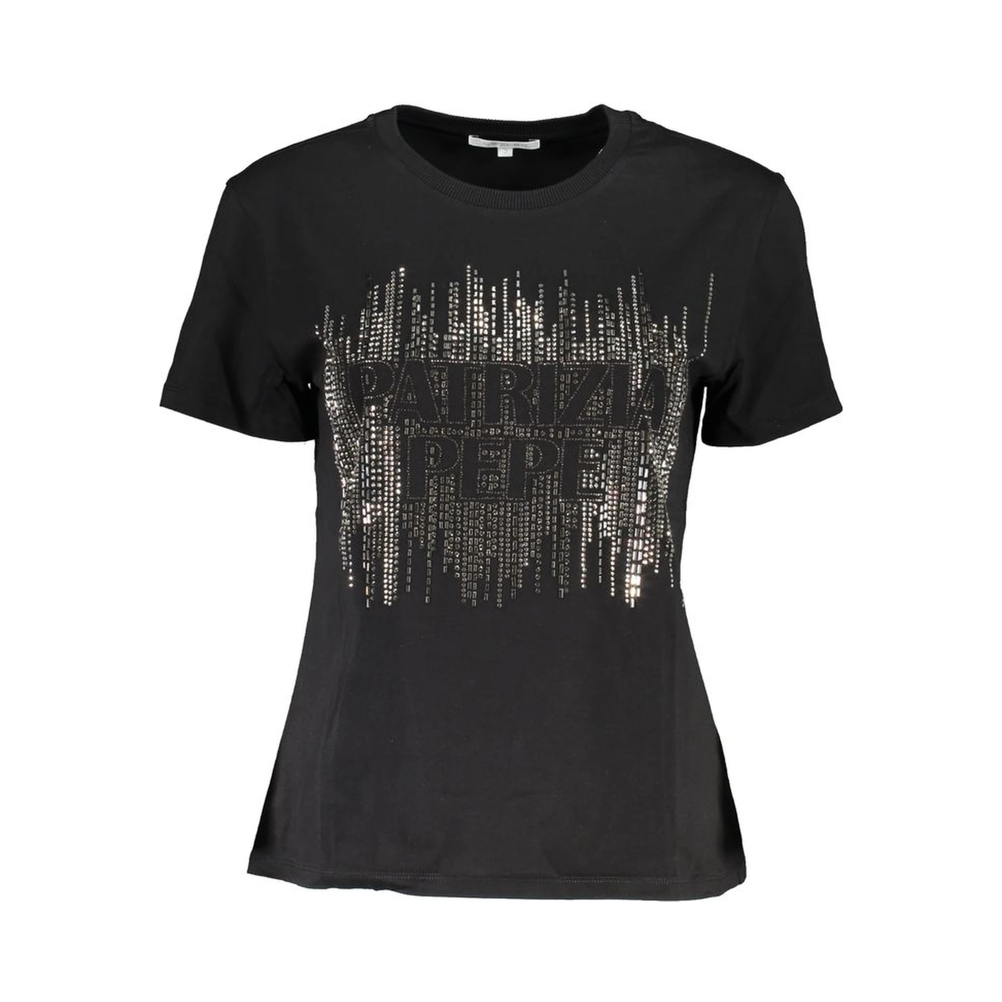 Black Cotton T-Shirt