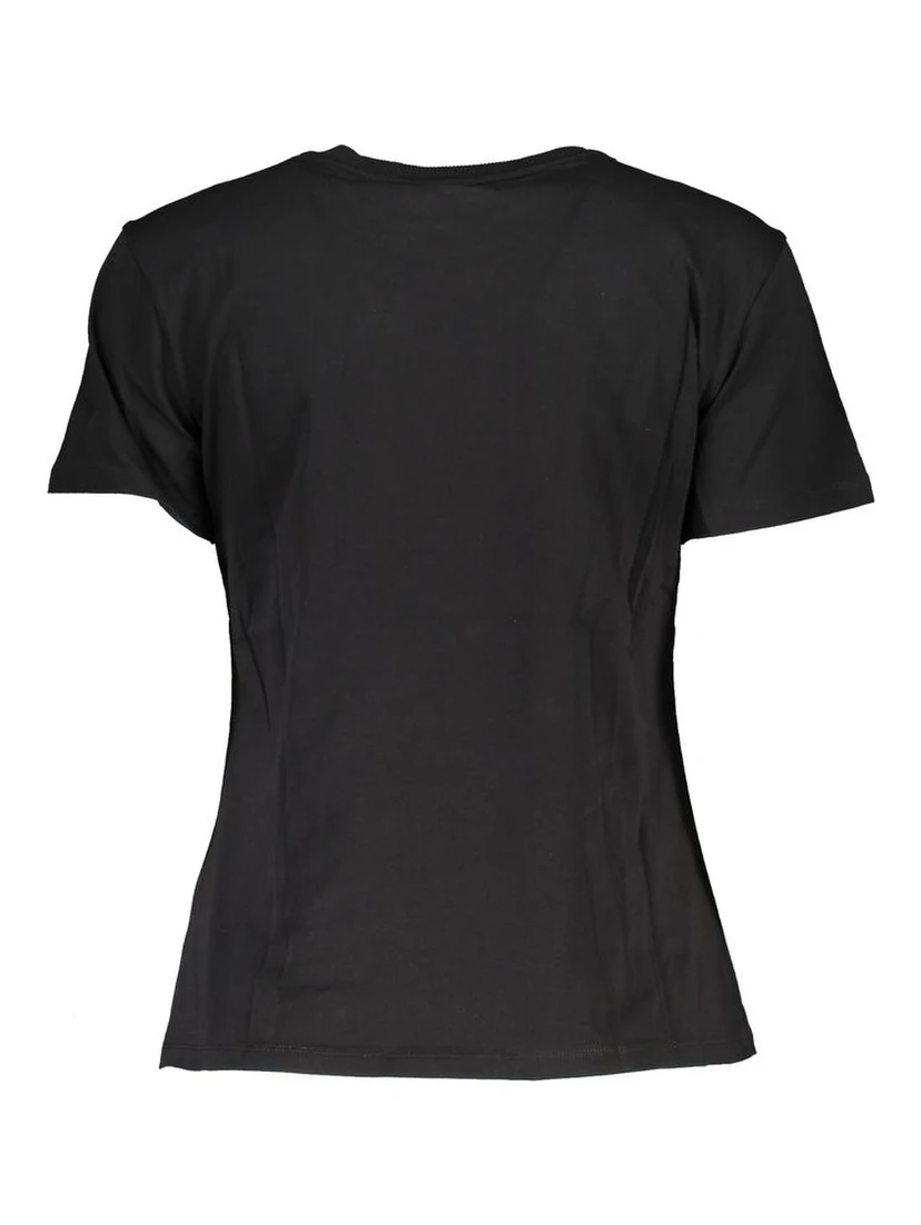 Black Cotton T-Shirt