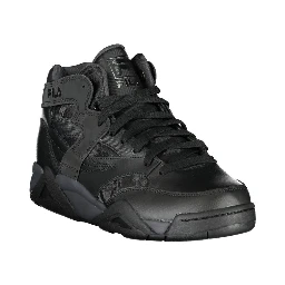 حذاء رياضي أسود من البوليستر