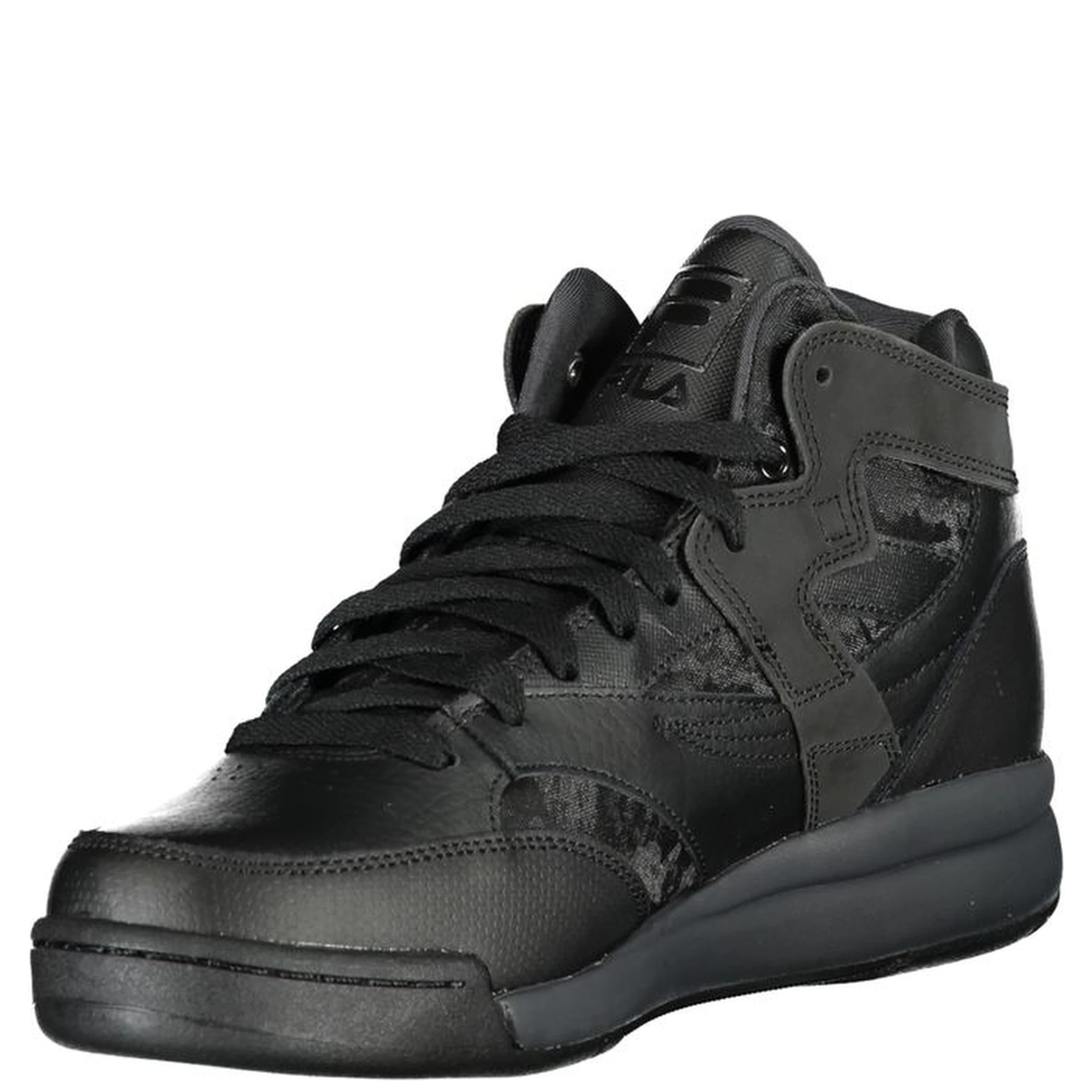 حذاء رياضي أسود من البوليستر